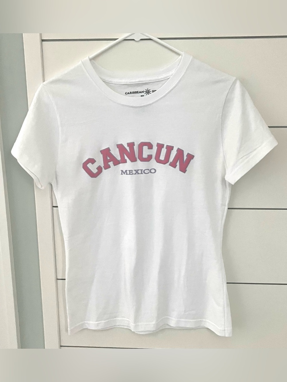 Women’s Cancun Mexico White Tee
